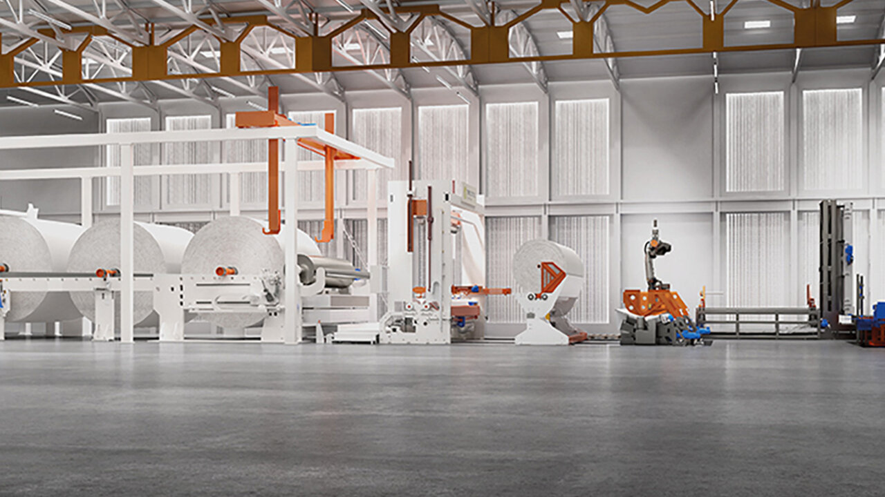 Toscotec Products NonWovens Winders NW Optima Line Toscotec